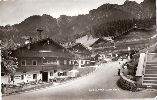 Alpbach in den 50er Jahren